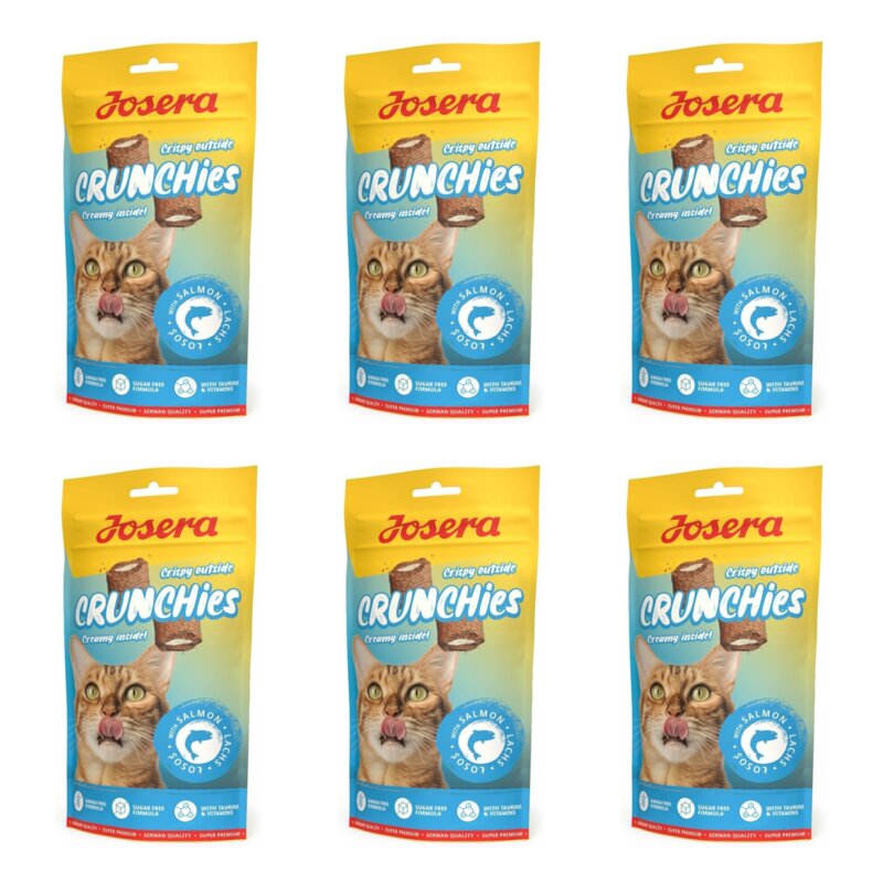 Przysmak dla kota JOSERA Crunchies with Salmon 6 x 60 g
