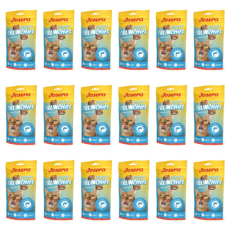 Przysmak dla kota JOSERA Crunchies with Salmon 18 x 60 g