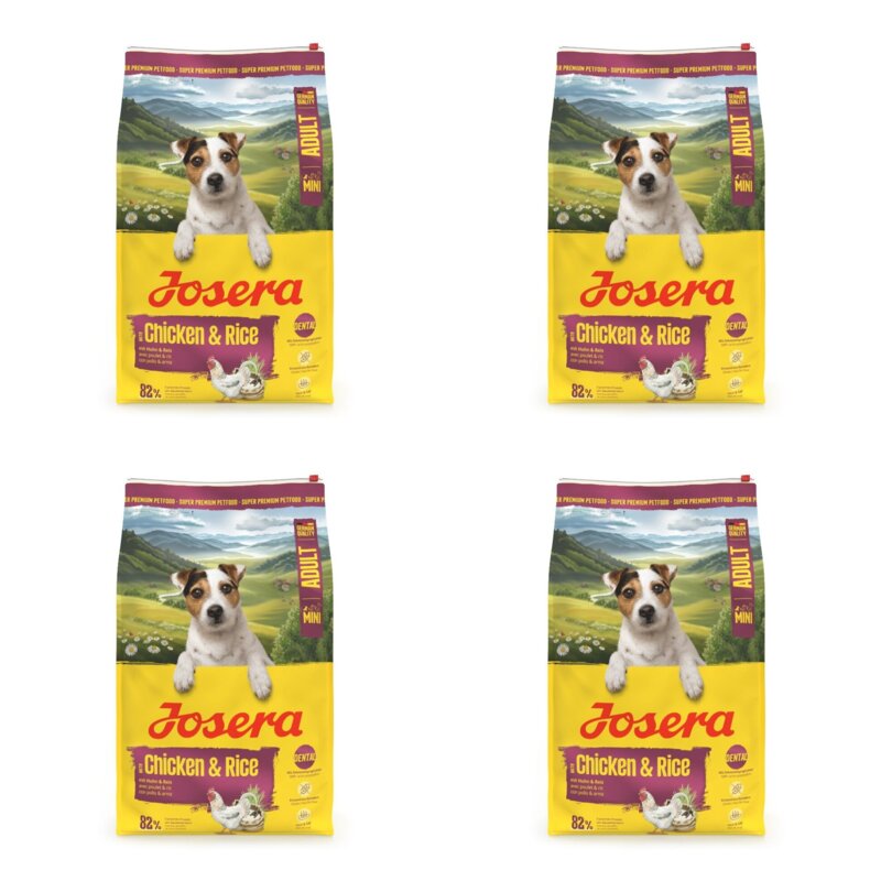 Karma dla psa JOSERA Mini Kurczak z ryżem 4 x 10 kg