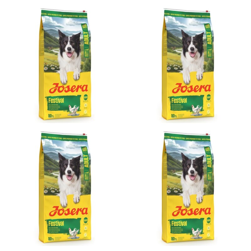 Karma dla psa JOSERA Festival Łosoś z kurczakiem 4 x 12.5 kg