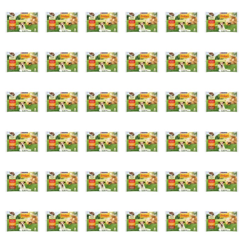Karma dla psa FRISKIES Mix Mięs w sosie 144 x 85 g