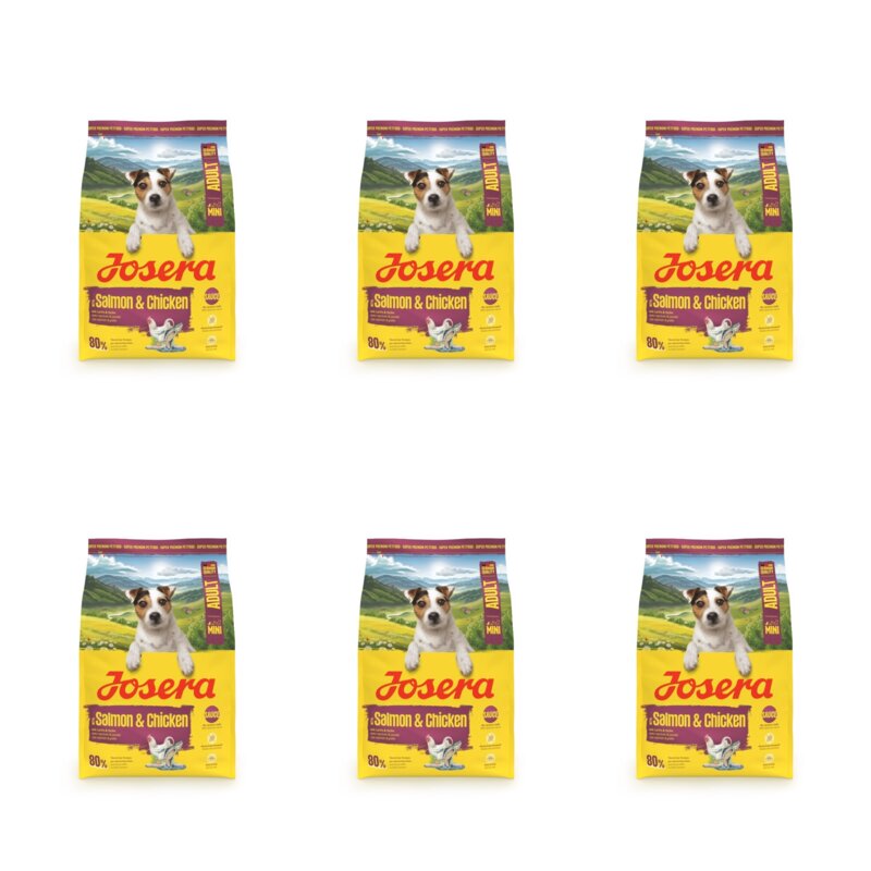 Karma dla psa JOSERA Mini Salmon & Chicken 6 x 3 kg
