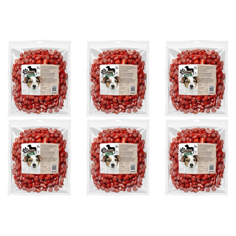 Przysmak dla psa MR. PRETZEL Sushi z jagnięciną 6 x 500 g