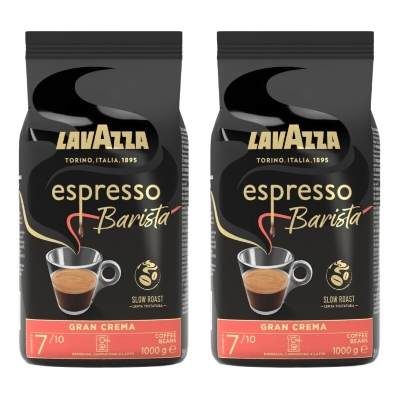 Kawa ziarnista LAVAZZA Caffe Espresso Barista Gran Crema 2 x 1 kg