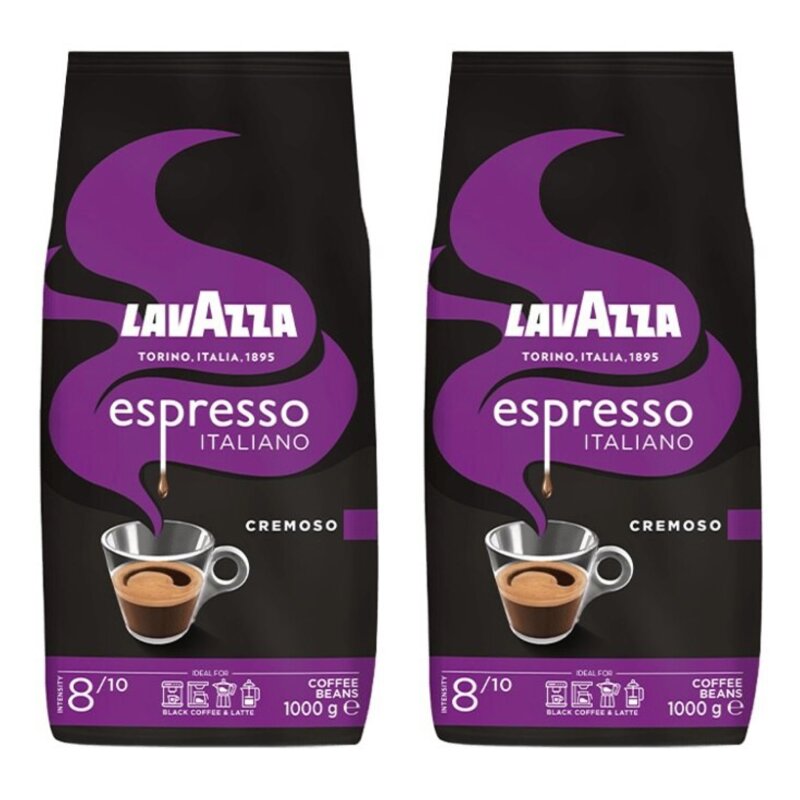 Kawa ziarnista LAVAZZA Espresso Italiano Cremoso 2 x 1 kg