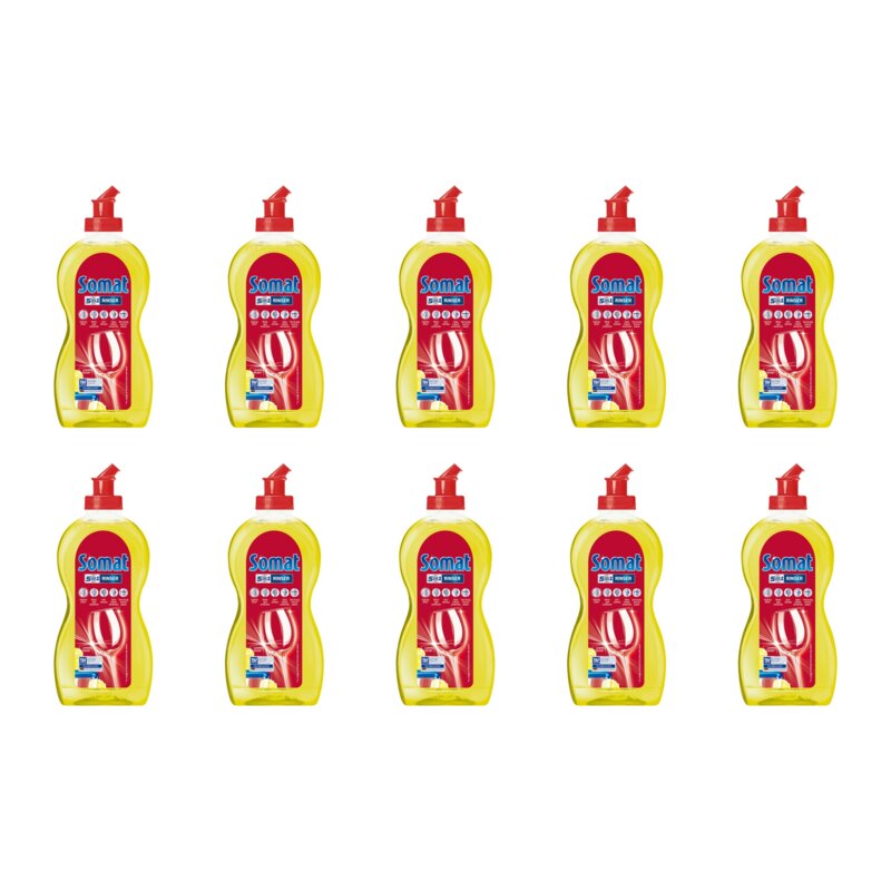 Nabłyszczacz do zmywarek SOMAT Lemon & Lime 10 x 500 ml