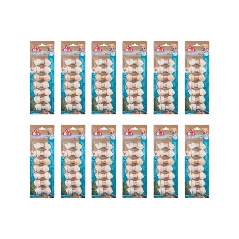 Przysmak dla psa 8IN1 Delights Pro Dental Bones XS (84 szt.)