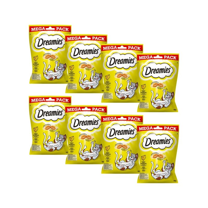Przysmak dla kota DREAMIES Żółty ser 8 x 180 g