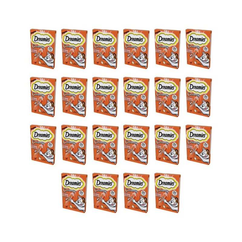 Przysmak dla kota DREAMIES Creamy Kurczak (88 x 10 g)