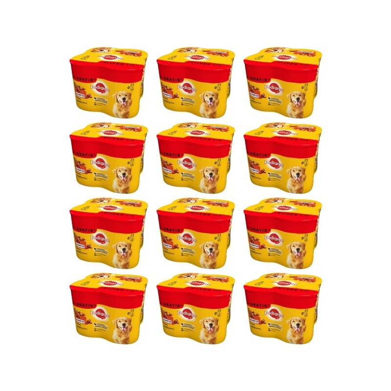 Karma dla psa PEDIGREE Mix smaków (48 x 400 g)