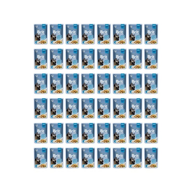 Karma dla kota BRIT Premium Kurczak 48 x 85 g