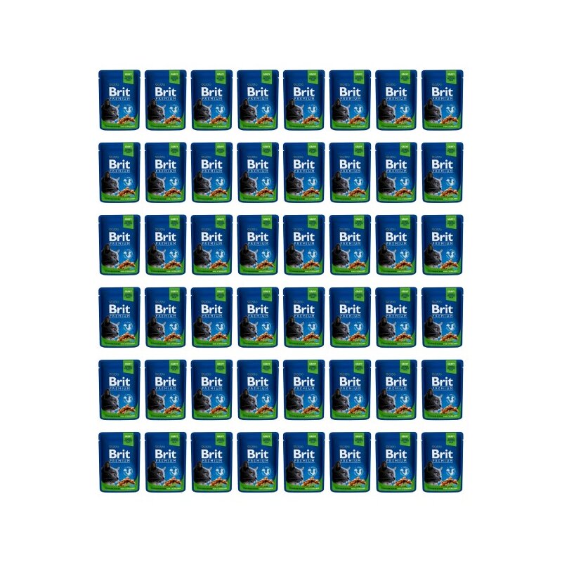 Karma dla kota BRIT Premium Sterilised Kurczak 48 x 100 g