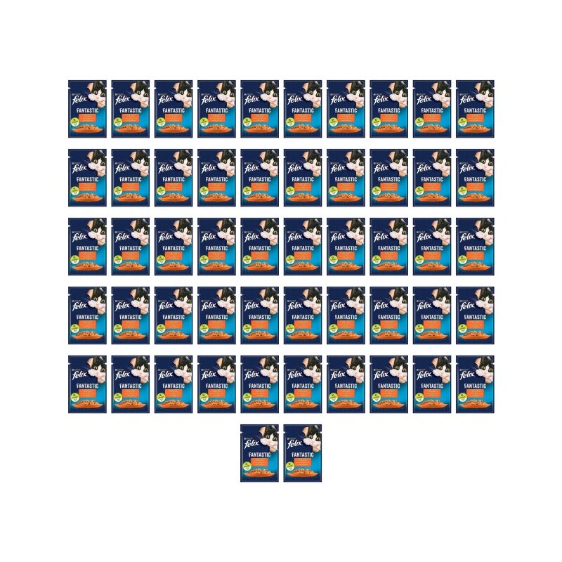 Karma dla kota FELIX Fantastic Kurczak z pomidorami w galaretce 52 x 85 g