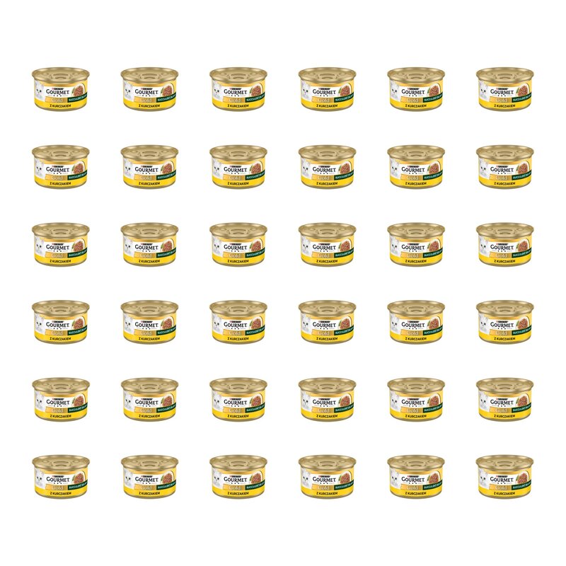 Karma dla kota GOURMET Gold Succulent Delights Kurczak 36 x 85 g