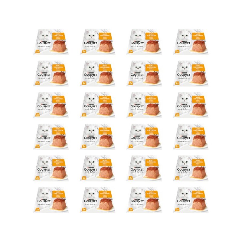 Karma dla kota GOURMET Revelations Kurczak (48 x 57 g)