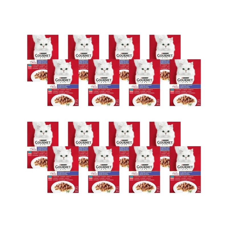 Karma dla kota GOURMET Mon Petit Mix Ryby (96 x 50 g)