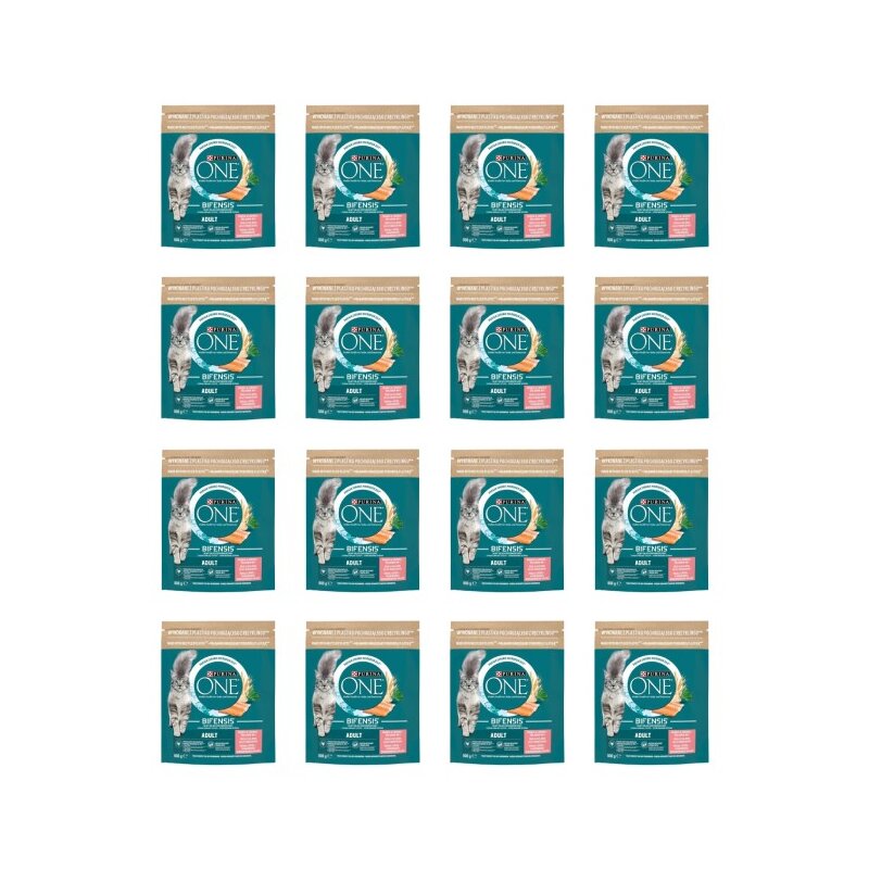 Karma dla kota PURINA One Bifensis Adult Łosoś 16 x 800 g