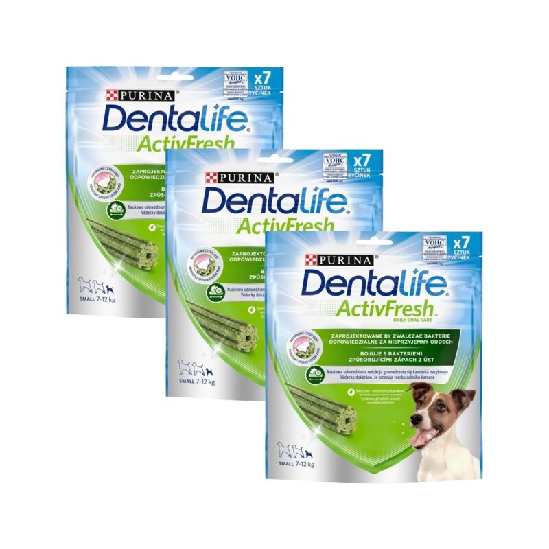 Przysmak dla psa PURINA Dentalife Active Fresh S 3 x 115 g