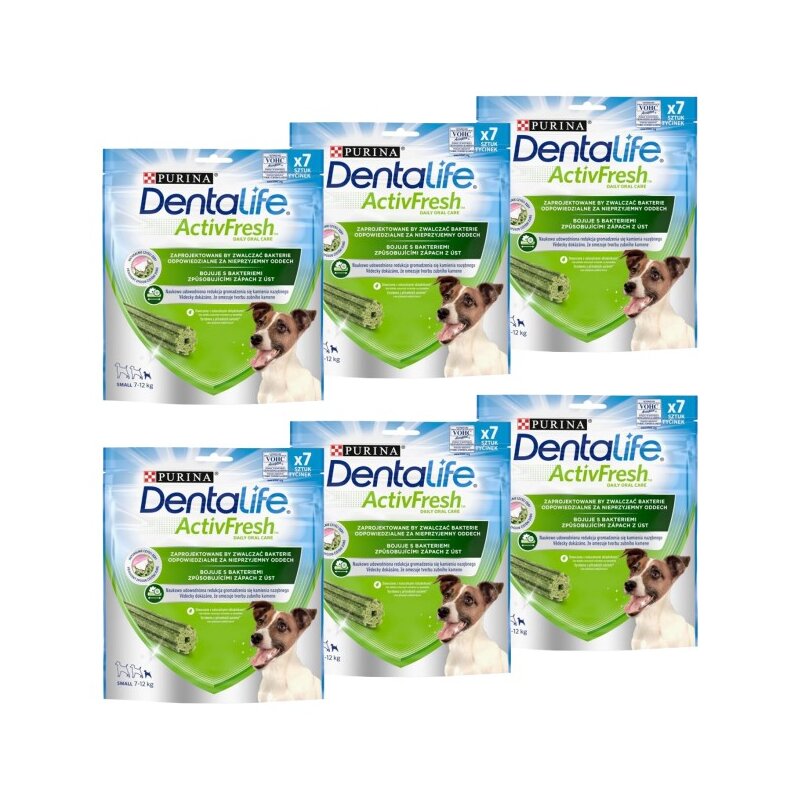 Przysmak dla psa PURINA Dentalife Active Fresh S 6 x 115 g