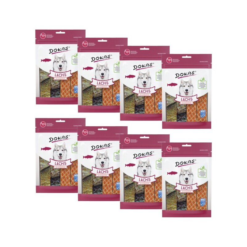 Przysmak dla psa DOKAS Lachs Łosoś 8 x 100 g