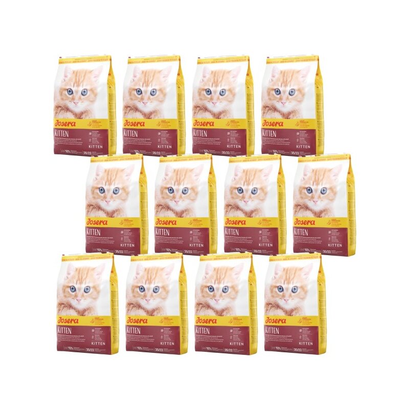 Karma dla kota JOSERA Kitten Drób z łososiem 12 x 2 kg