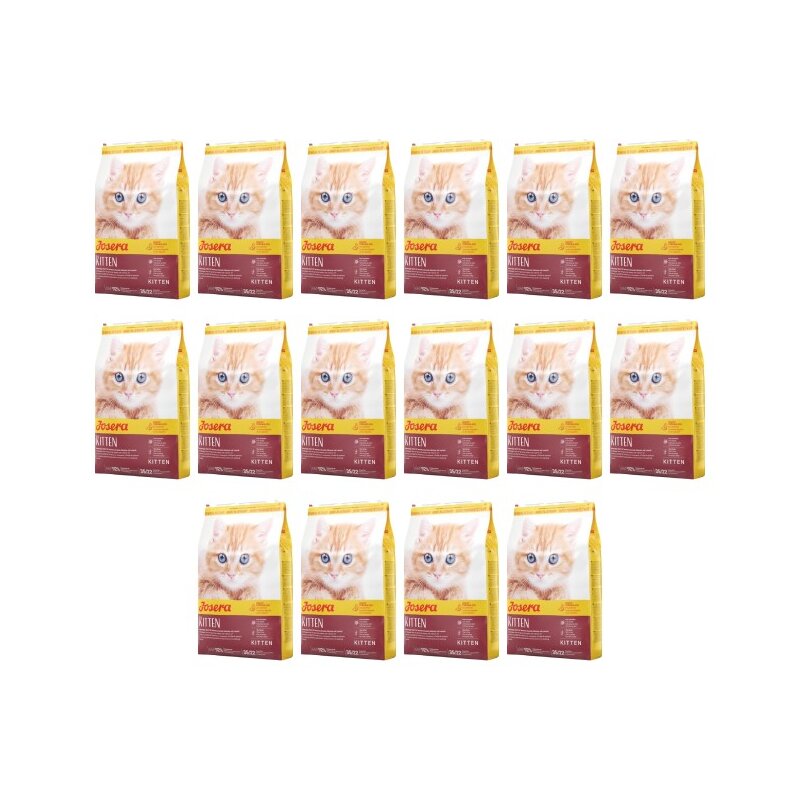 Karma dla kota JOSERA Kitten Drób z łososiem 16 x 400 g