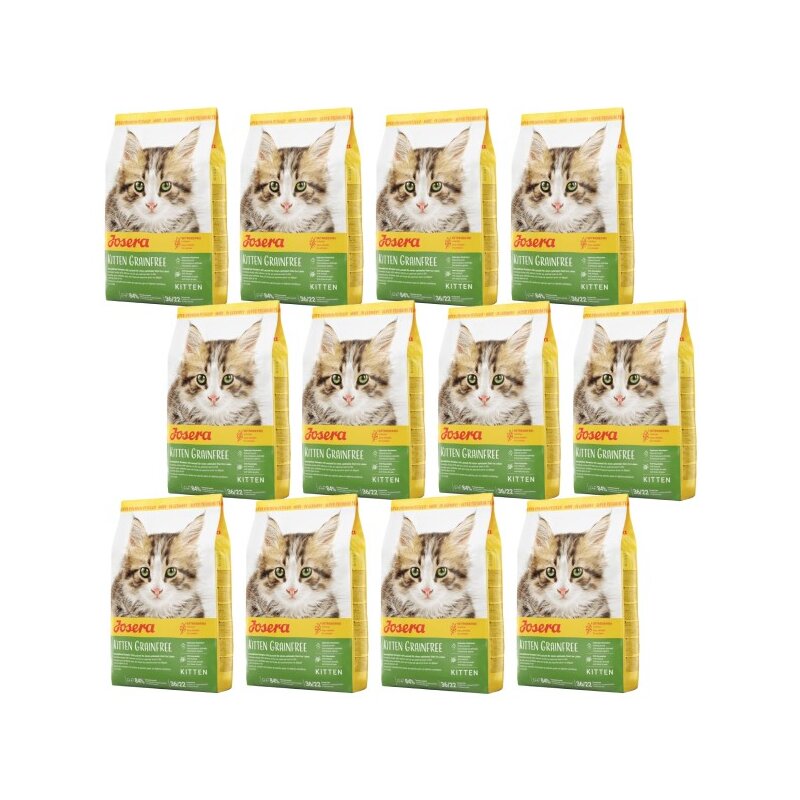 Karma dla kota JOSERA Kitten Grainfree Drób 12 x 2 kg
