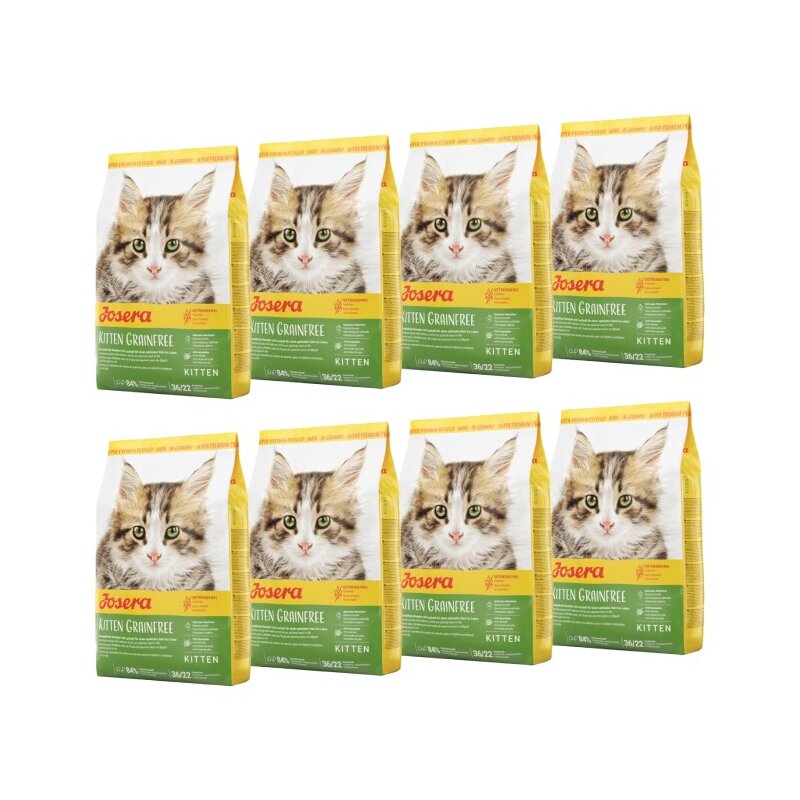 Karma dla kota JOSERA Kitten Grainfree Drób 8 x 400 g