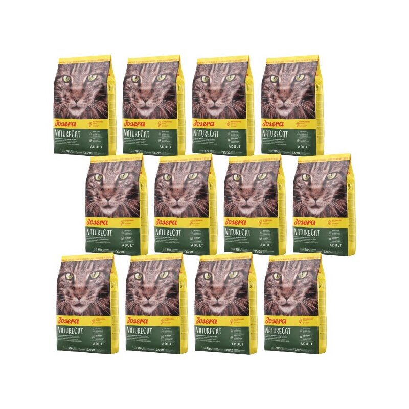 Karma dla kota JOSERA NatureCat Drób z łososiem 12 x 2 kg