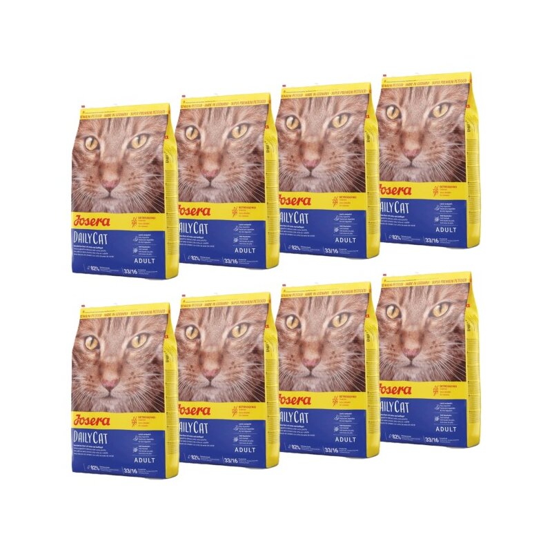 Karma dla kota JOSERA DailyCat Drób 8 x 400 g
