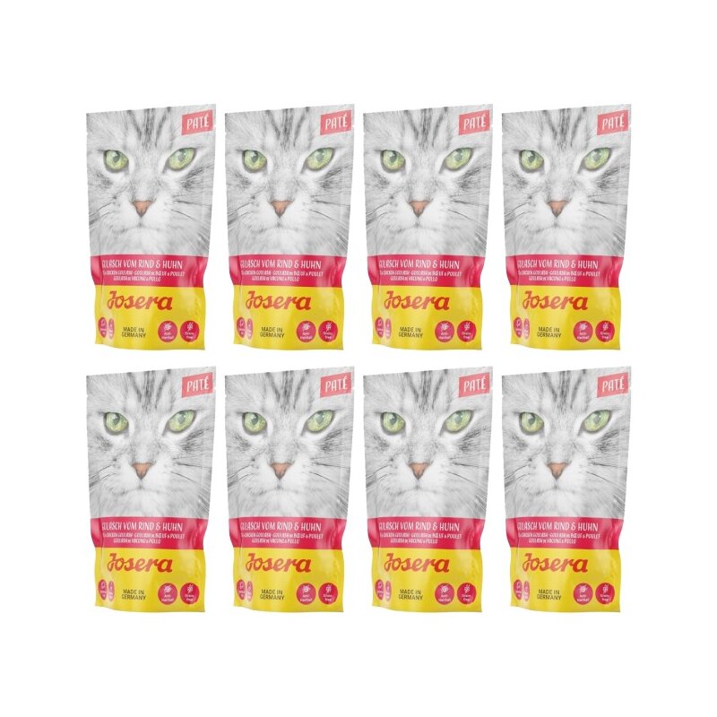 Karma dla kota JOSERA Paté Kurczak z wołowiną 8 x 85 g