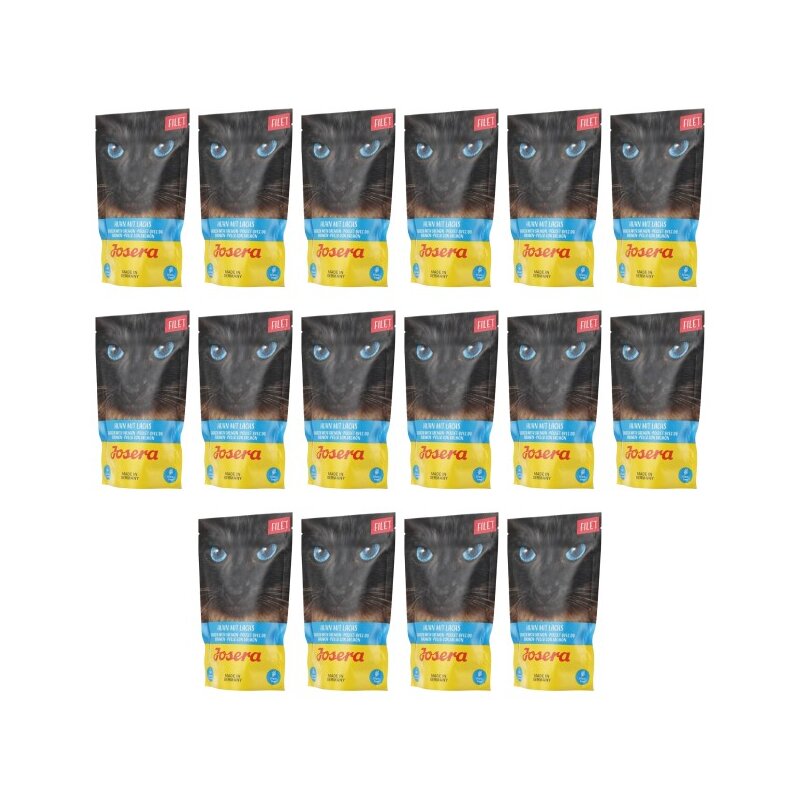 Karma dla kota JOSERA Kurczak z łososiem 16 x 70 g