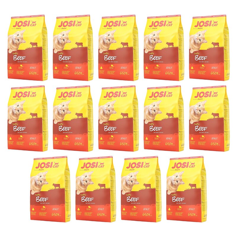 Karma dla kota JOSICAT Wołowina 14 x 650 g