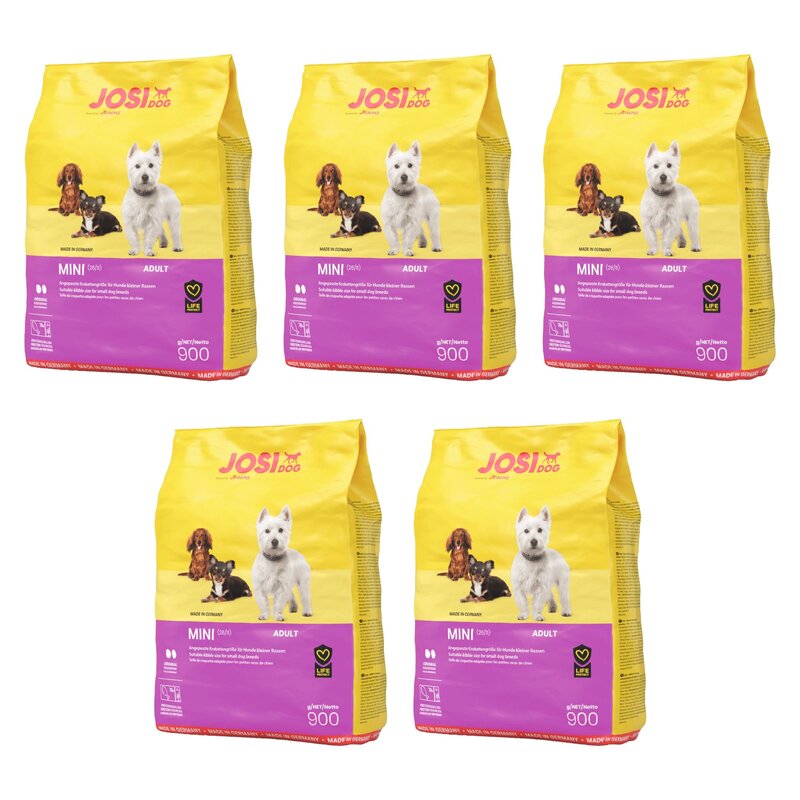Karma dla psa JOSIDOG Mini Kaczka 5 x 900 g