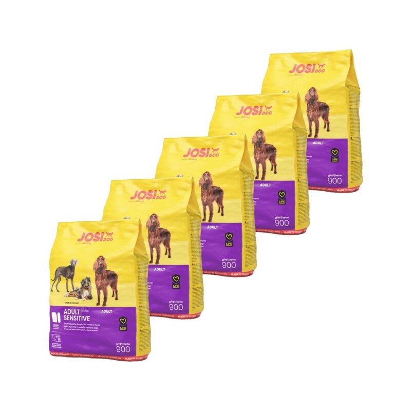 Karma dla psa JOSIDOG Adult Sensitive Drób 5 x 900 g