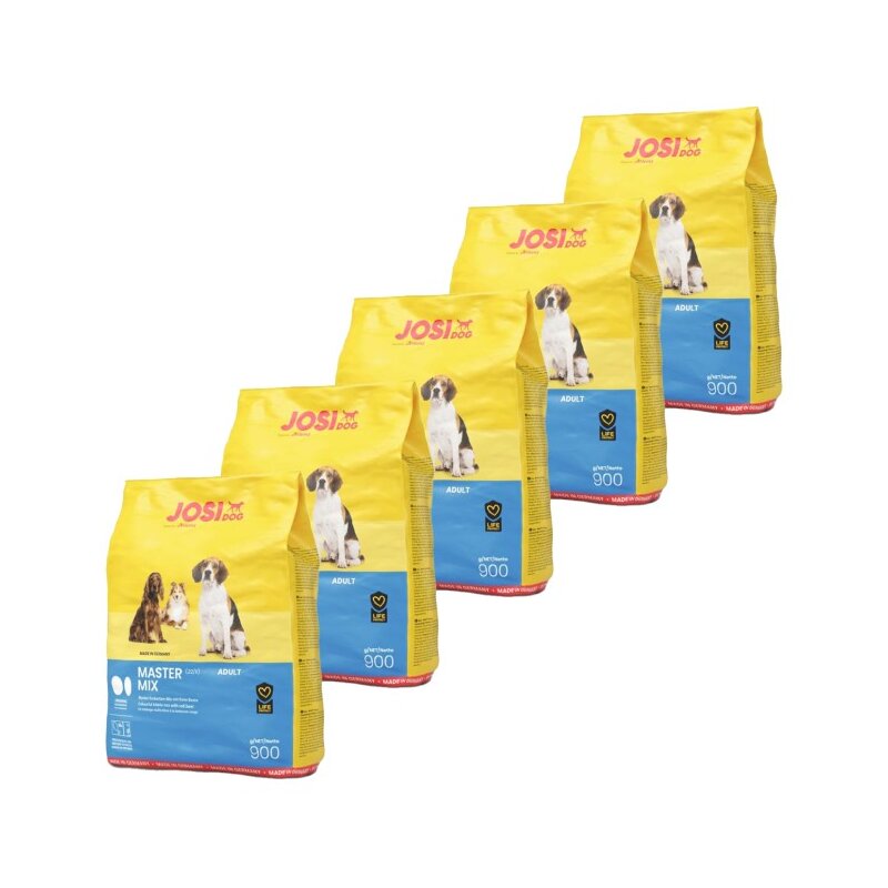 Karma dla psa JOSIDOG Master Mix Drób 5 x 900 g