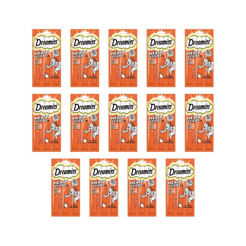 Przysmak dla kota DREAMIES Meaty Sticks Kurczak 14 x 30 g
