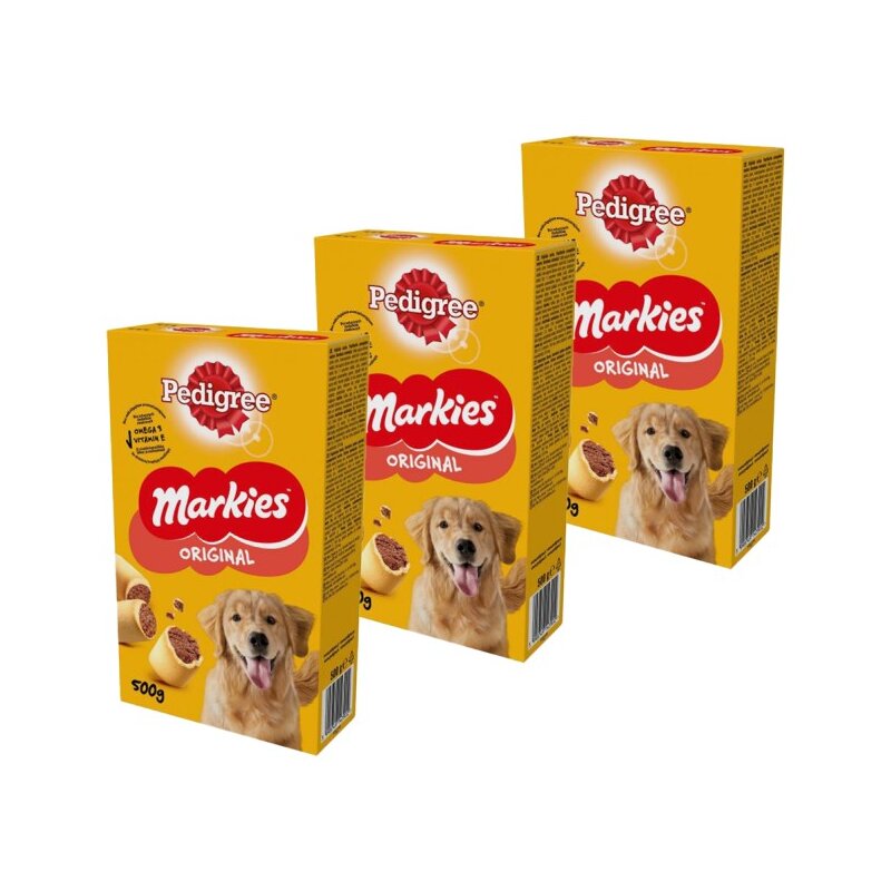 Przysmak dla psa PEDIGREE Markies 3 x 500 g