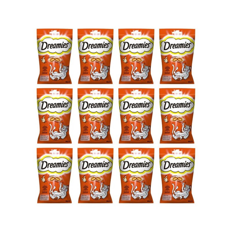 Przysmak dla kota DREAMIES Kurczak 12 x 60 g