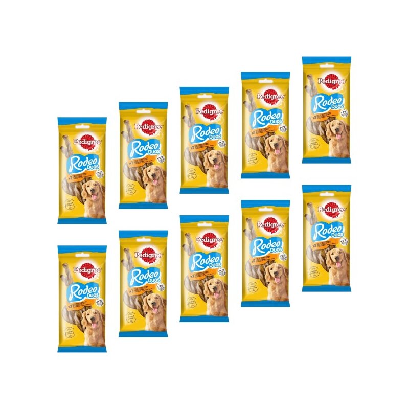 Przysmak dla psa PEDIGREE Rodeo Duos Kurczak o aromacie bekonu 10 x 123 g