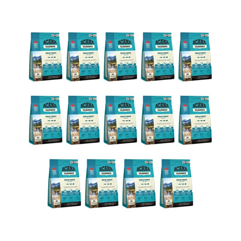 Karma dla psa ACANA Classics Wild Coast 14 x 2 kg