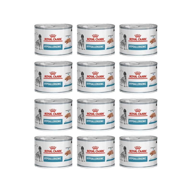 Karma dla psa ROYAL CANIN Hypoallergenic 12 x 200 g