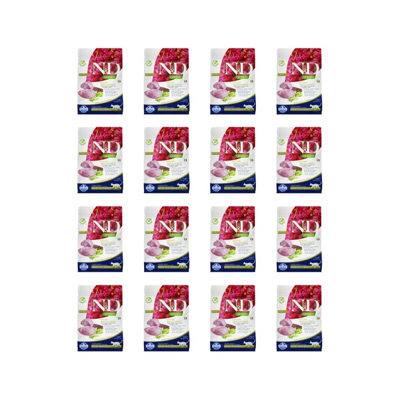 Karma dla kota FARMINA N&D Quinoa Digestion Jagnięcina z komosą ryżową, fenkułem włoskim i mietą 16 x 300 g