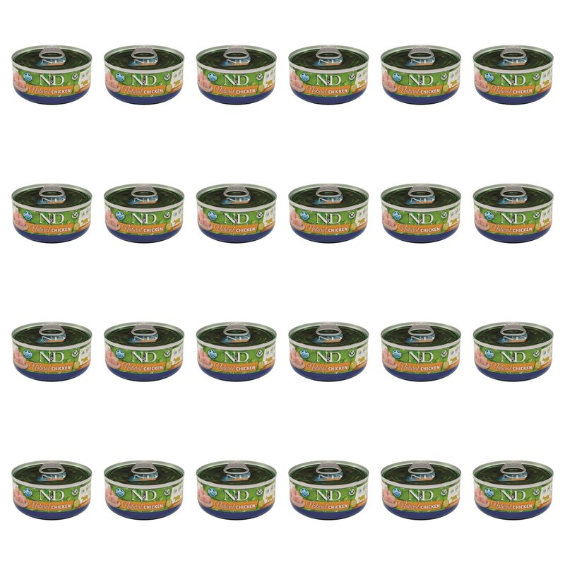 Karma dla kota FARMINA N&D Natural Kurczak 24 x 70 g