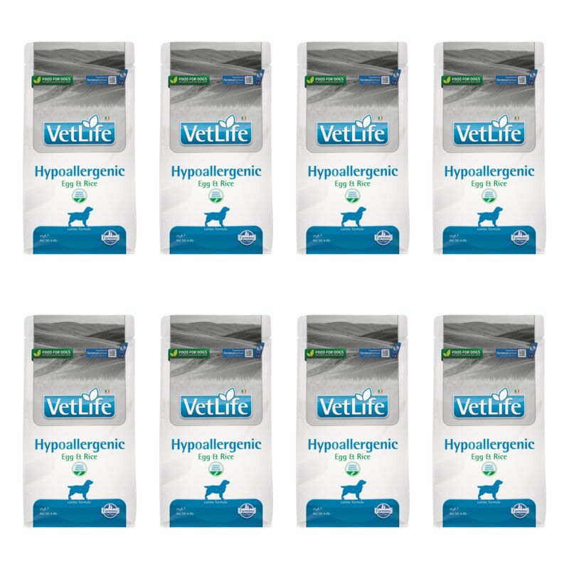 Karma dla psa FARMINA Vet Life Hypoallergenic Jaja i ryż 8 x 2 kg