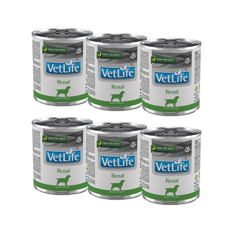 Karma dla psa FARMINA Vet Life Canine Renal 6 x 300 g