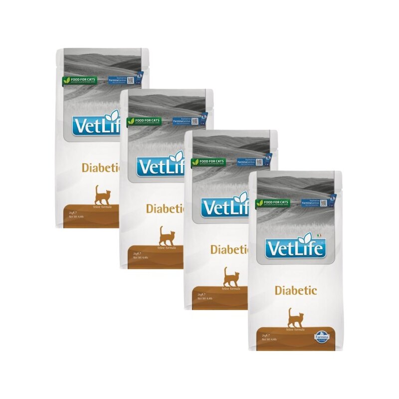 Karma dla kota FARMINA Vet Life Diabetic 4 x 2 kg