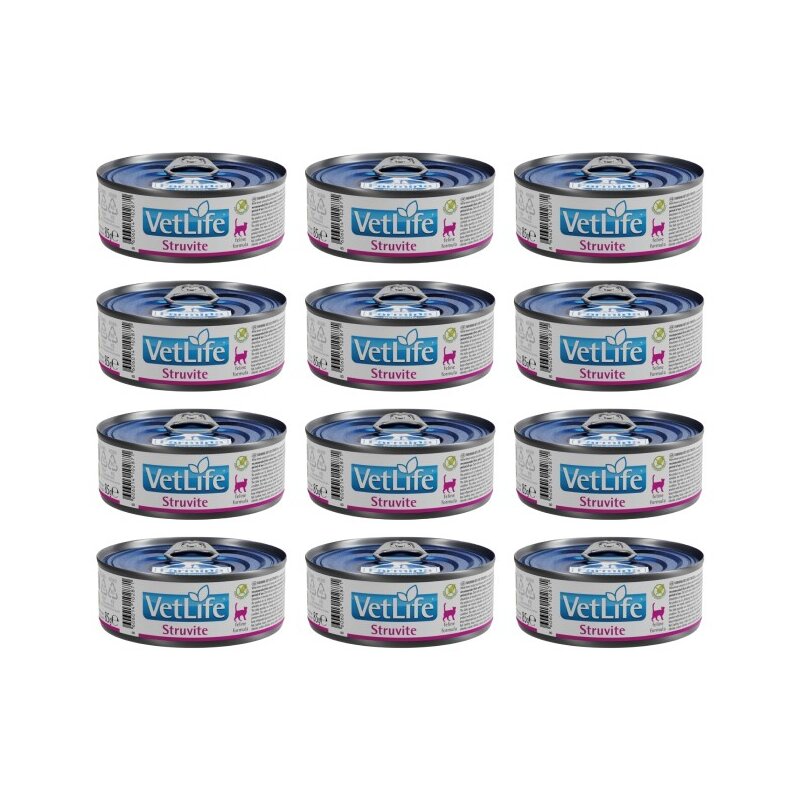 Karma dla kota FARMINA VetLife Struvite 12 x 85 g