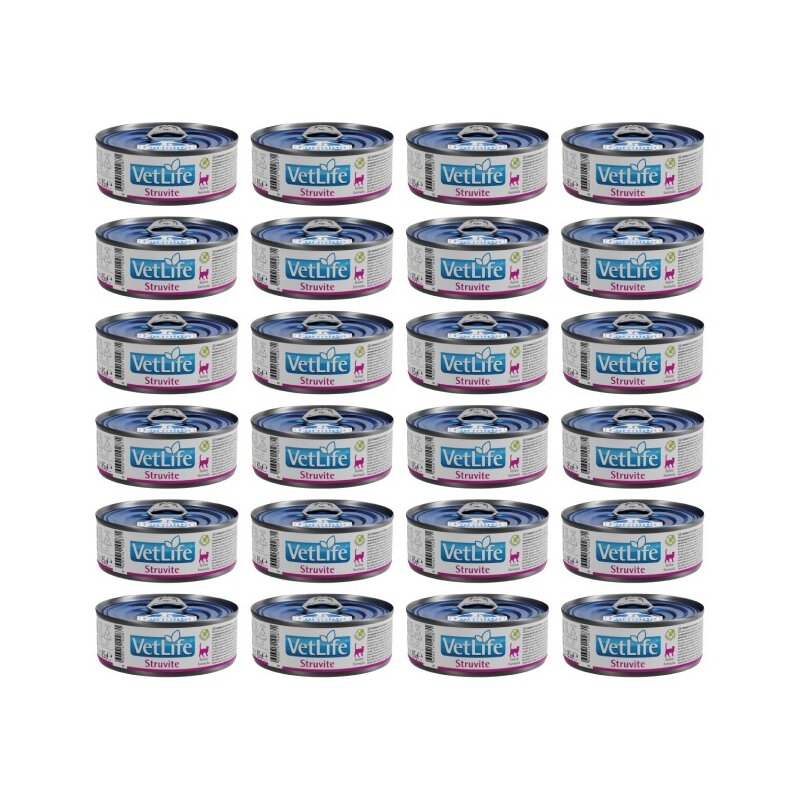 Karma dla kota FARMINA VetLife Struvite 24 x 85 g
