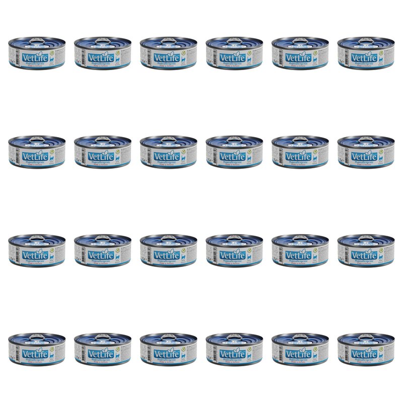 Karma dla kota FARMINA VetLife Hypoallergenic Pork & Potato 24 x 85 g